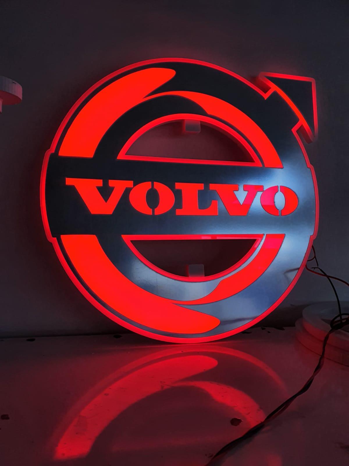 Volvo cabin lighting LED