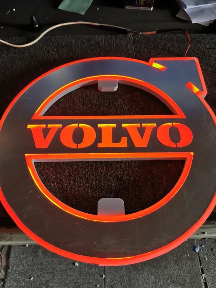 Volvo cabin lighting LED