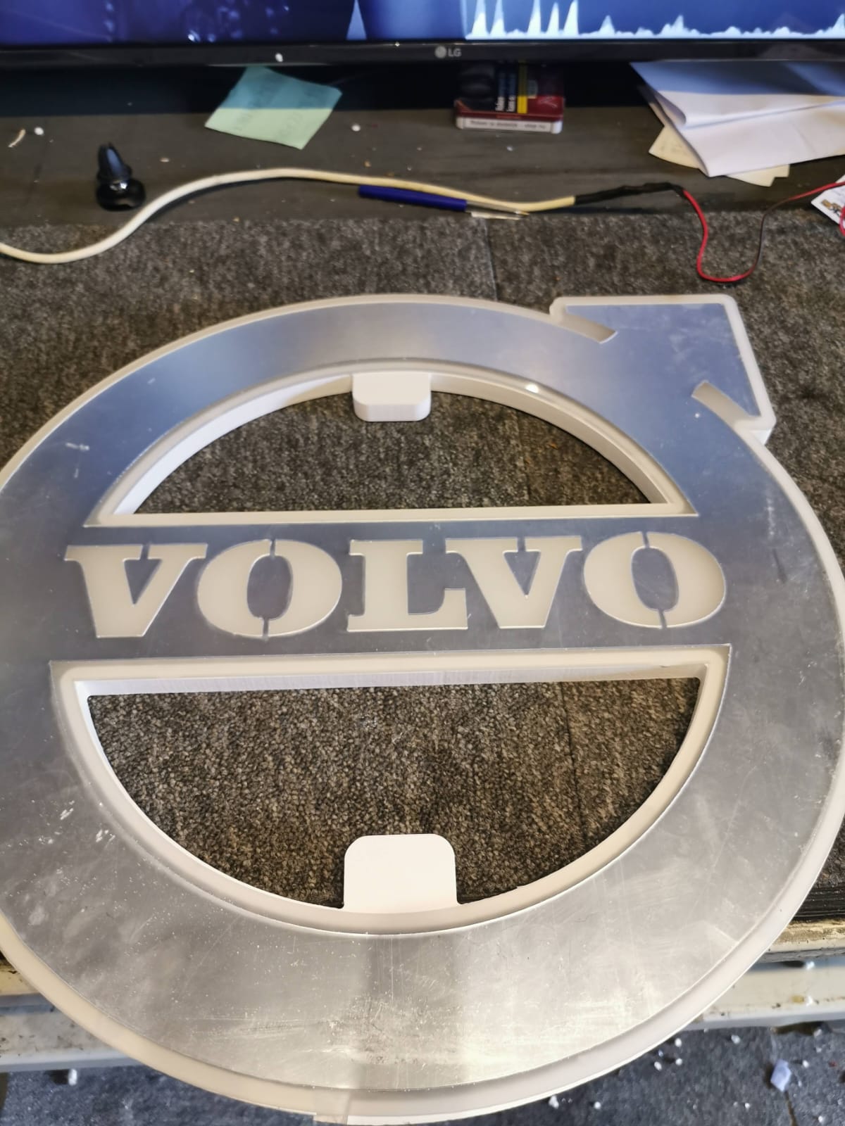 Volvo cabin lighting LED