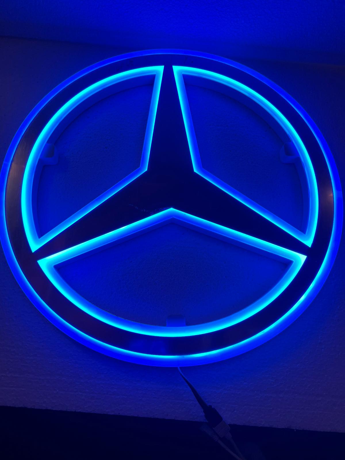 Mercedes star cabin lighting LED