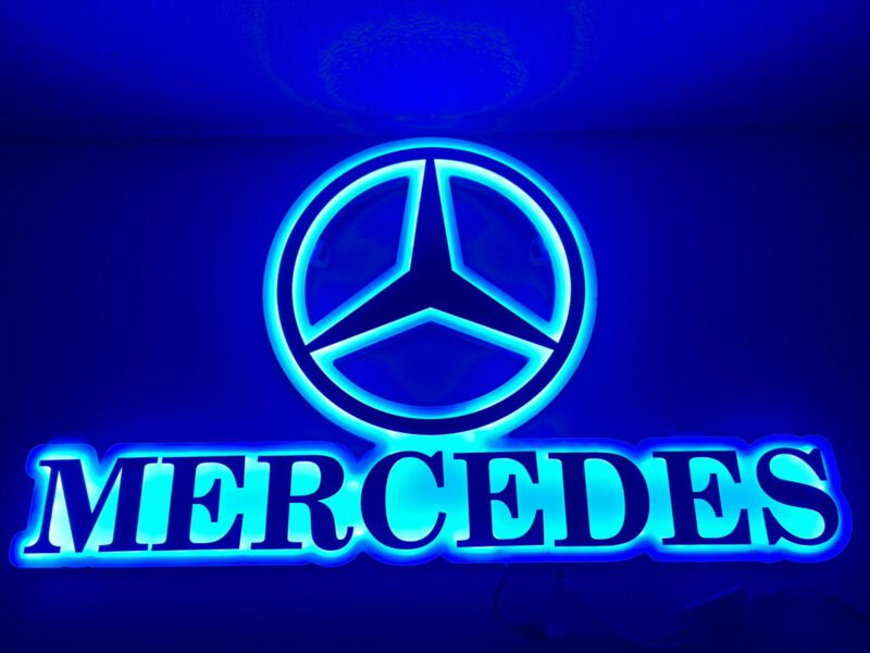 Mercedes cabin lighting LED