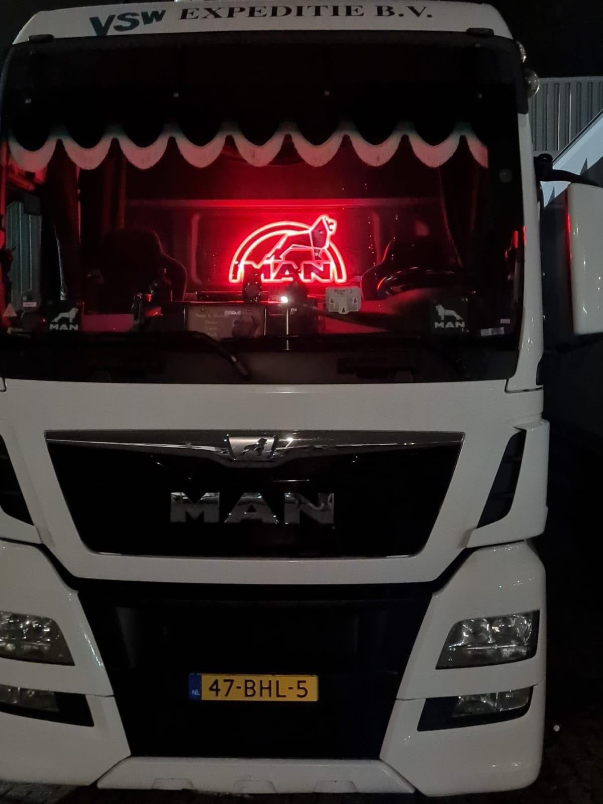 MAN cabine verlichting LED