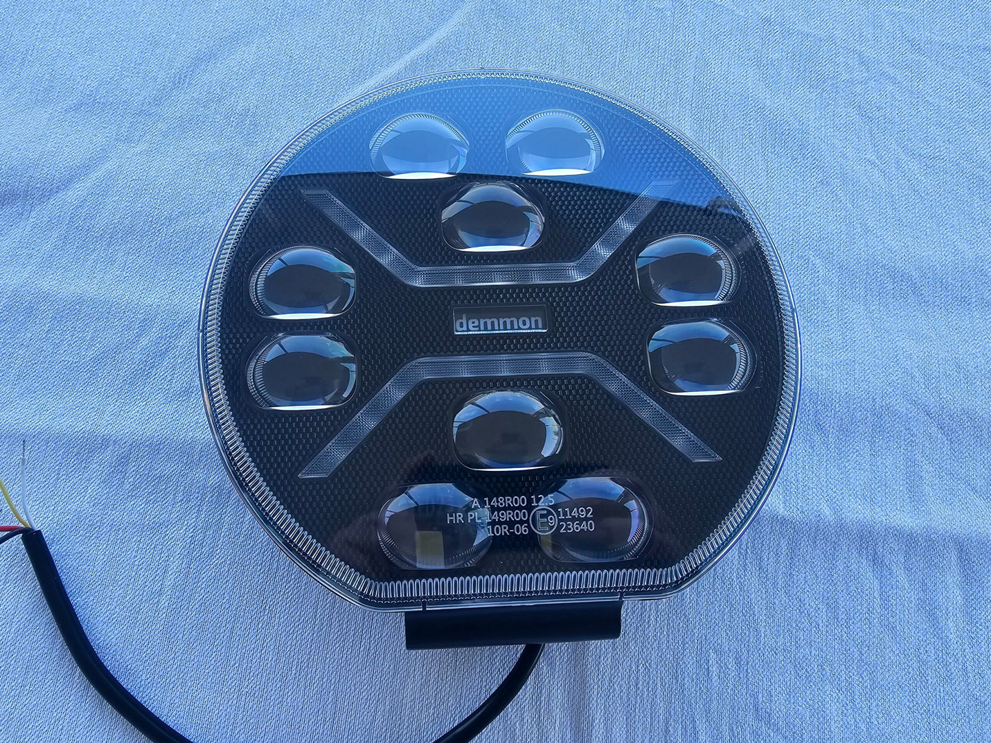 Led spotlight round