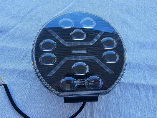 Led verstraler rond