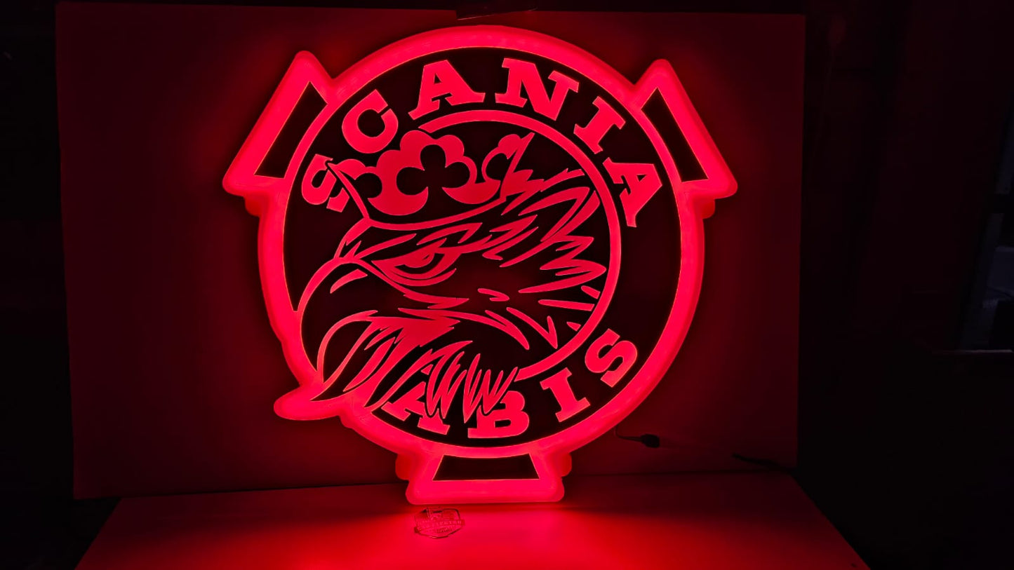 Scania Vabis griffin cabin lighting LED