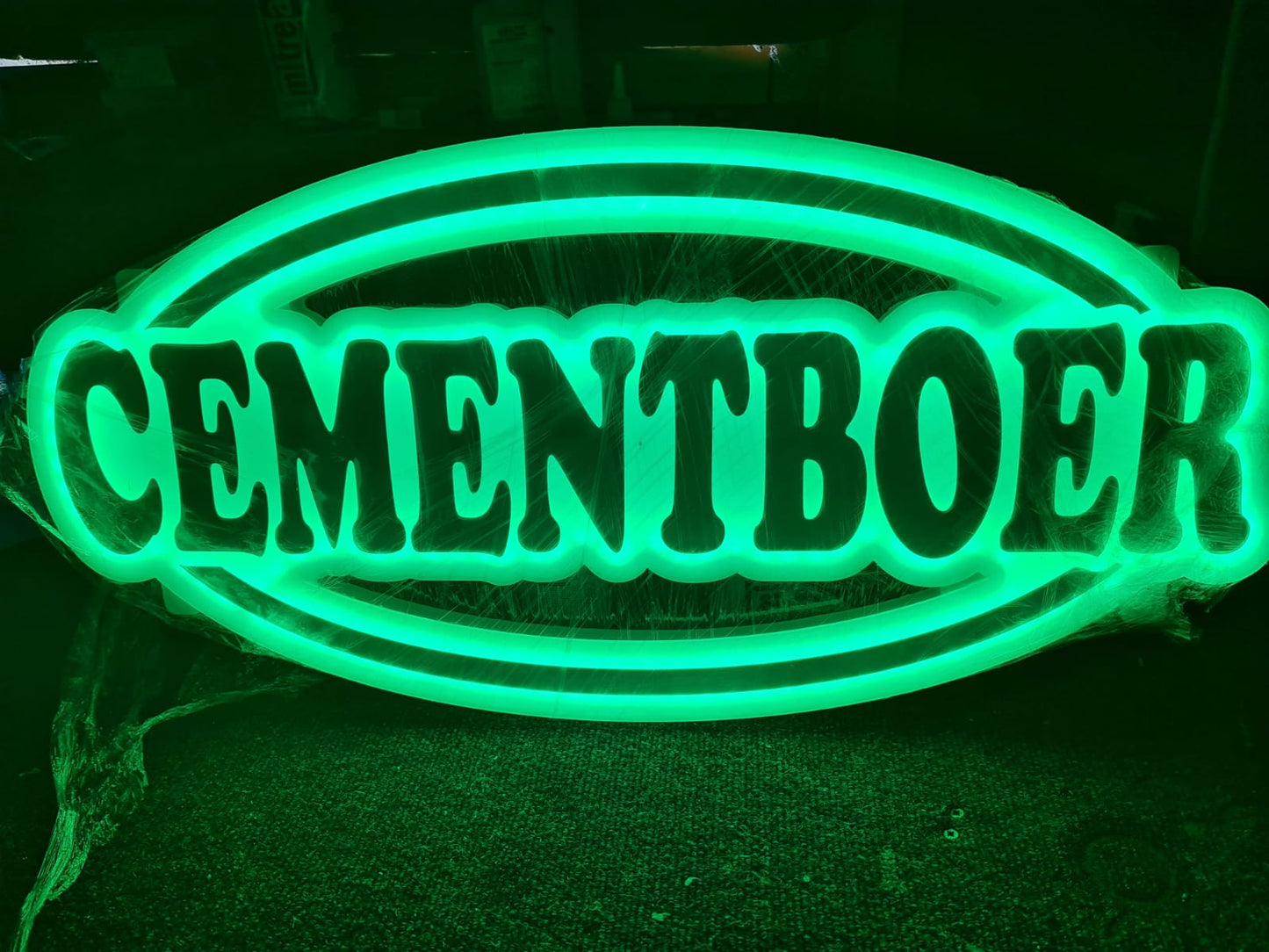 Cementboer cabine verlichting LED