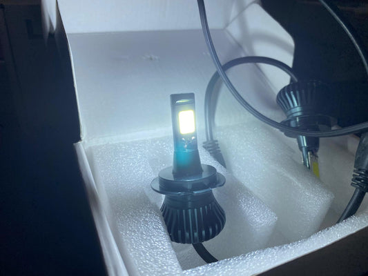 LED Mistlamp met Flitsfunctie H7 Geel