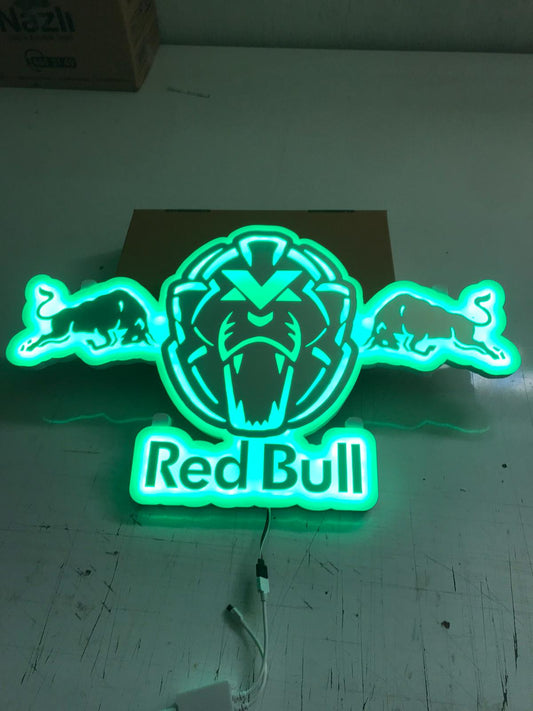 Red Bull cabin lighting LED