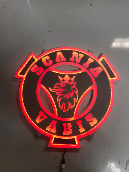 Scania Vabis LED lighting