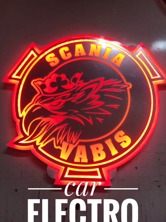 Scania Vabis griffin cabin lighting LED