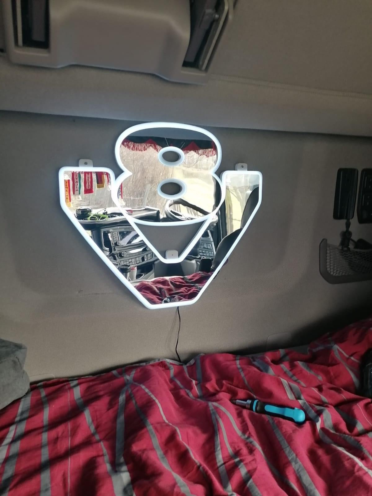 Scania V8 cabin lighting LED