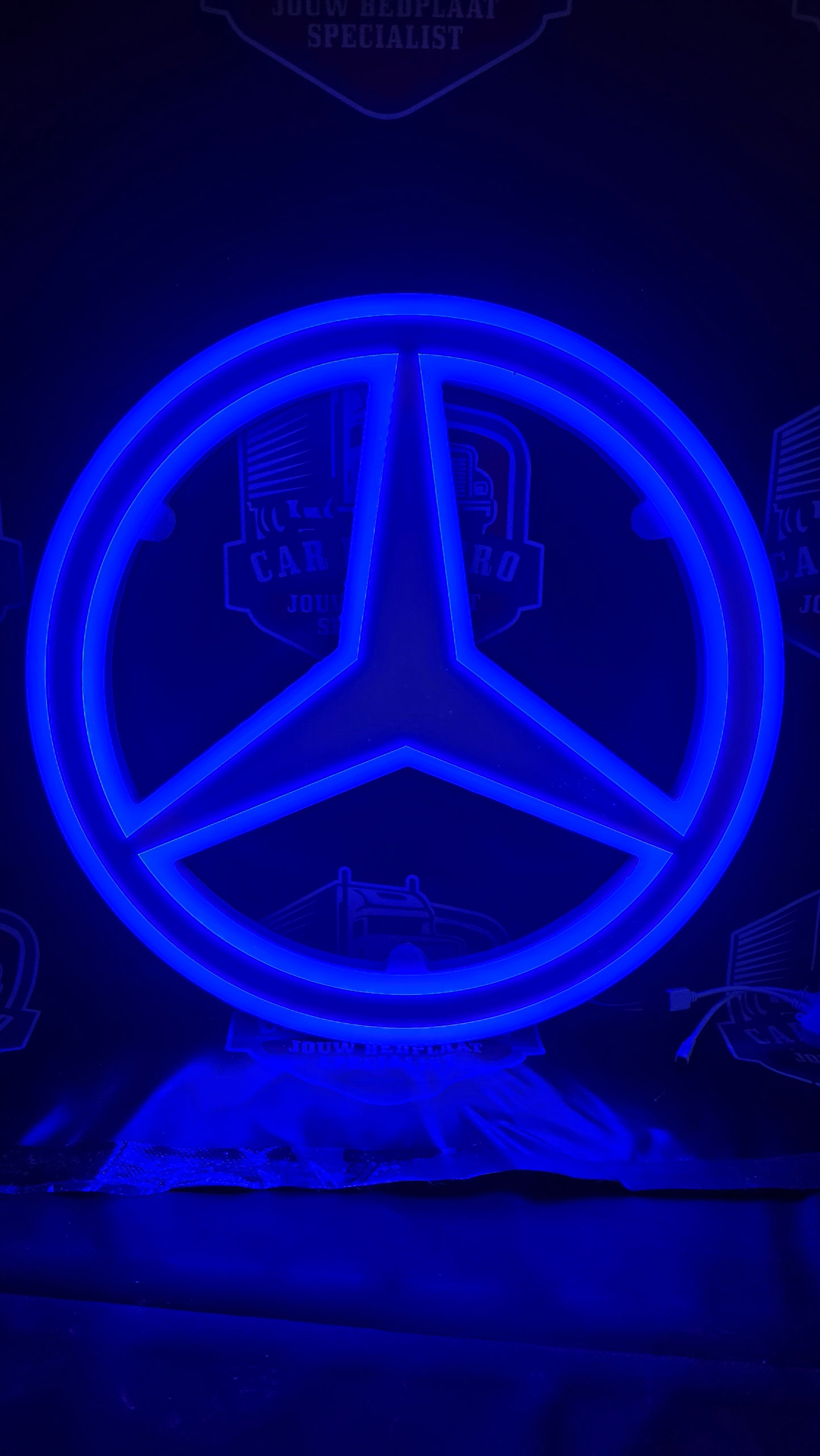 Mercedes ster cabine verlichting LED