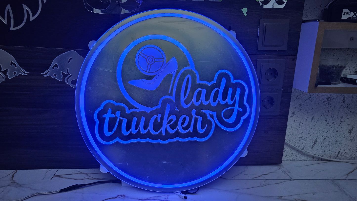 Lady Trucker cabine verlichting rond