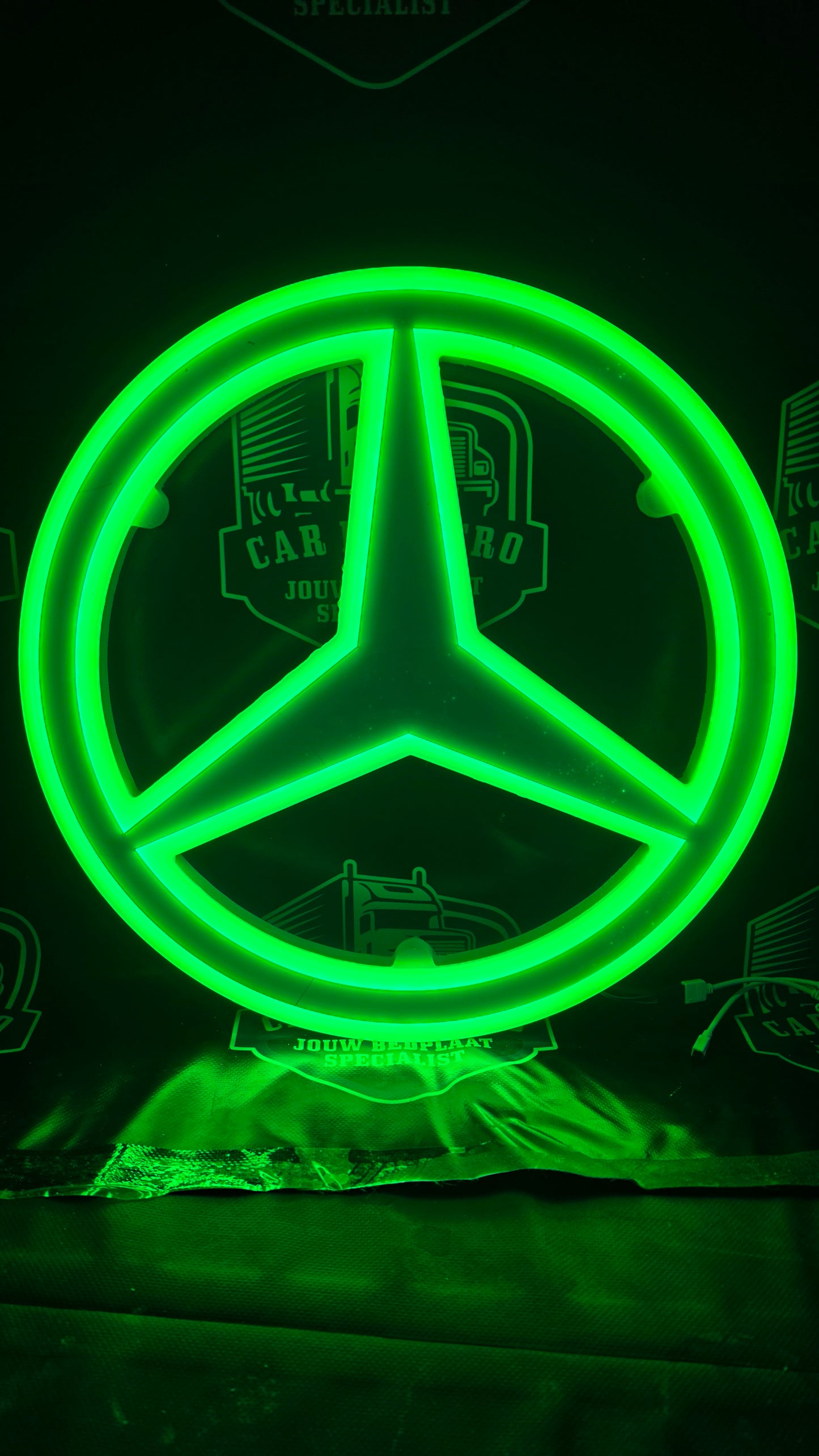 Mercedes ster cabine verlichting LED