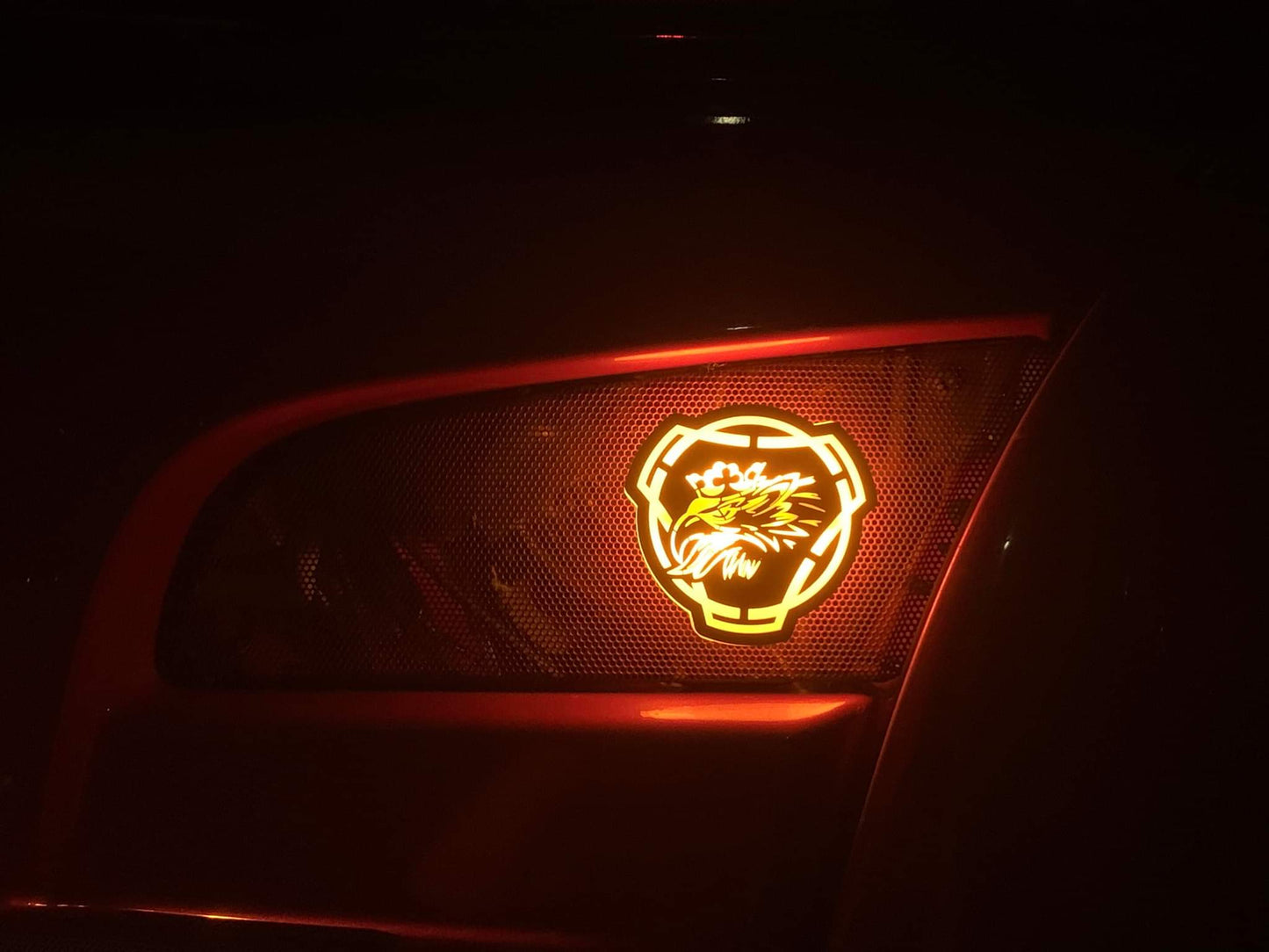 Griffioen logo Scania oranje 2 stuks
